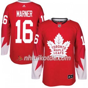 Toronto Maple Leafs Trikot Mitchell Marner 16 Adidas 2017-2018 Rot Alternate Authentic - Herren